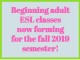 Ogłoszenie darmowe. Lokalizacja:  Hopewell, NJ. SERVICES - Teaching. Beginning level ESL class for.