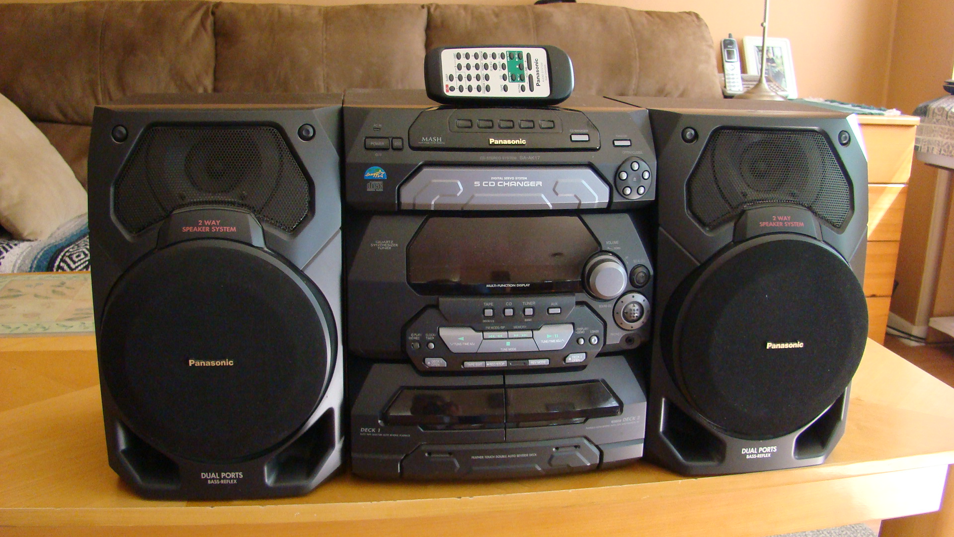 Ogłoszenie darmowe. Lokalizacja:  USA. ARCHIWALNE - Wszystkie. Panasonic stereo-AM/FM-dual casete-5 cd charger.