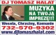 Ogłoszenie darmowe. Lokalizacja:  NJ,NY,CT,PA. ARCHIWALNE - Wszystkie. Tomasz Halat - Najlepsza Muzyka.